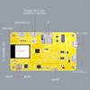 Placa De Desenvolvimento Esp32 Com Tela De Toque Tft Lcd De 3