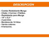 Combo Redoblante Murga Chato + Correa + Palillos Prm 4