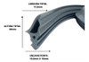 3 Mts Perfil Silicone Borracha Forno Prática Dibas Encaixe 2 3 Mts Perfil Silicone Borracha Forno Prática Dibas Encaixe 2