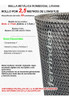 Malla Metál Romboidal Desplegado 8x17mm Rollo 60cm X 2,5mts 2