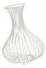 Suporte De Cortiça Decorativo Multiuso Forma Vaso Branco 4