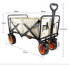 Carro Plegable Multiuso De Carga Camping Playa Jardín Mesa 4
