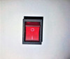 Boton Switch Encendido Y Apagado Rojo C/ Bornera 4 Pines 15a 5
