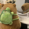 Boneca De Pelúcia Capivara Com Mochila E Chaveiro De Tartaru 7