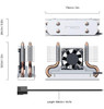 Ventilador De Enfriamiento Integrado Con Disipador Térmico I 2