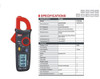 Combo Pinza Amperométrica Uni-t Ut210a + Tester Ut33c+ 6