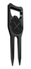 Blue Tees Golf - 6 En Uno Divot Repair Tool - Negro 0