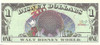 1 Disney Dollars Sin Circular Año 2000 Con Sobre Palermo 1