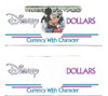 1 Disney Dollars Sin Circular Año 2000 Con Sobre Palermo 2