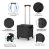 Carrinho Dobravel 45kg Para Transporte Altura Ajustável 1