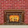 Beistle Chimenea Insta-view 2 Piezas, 38  X 62 , Multicolor 4