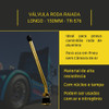 Kit 16 Válvula Roda Raiada Longo - 150mm - Tr-576 3
