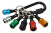 Chaveiro Do Adaptador Do Parafuso Da 6 Unidades E Suporte 1