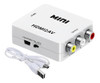 Mini Adaptador Conversor  Hdmi P/ Video 3rca Av  Cabo Hdmi 3