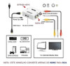 Mini Adaptador Conversor  Hdmi P/ Video 3rca Av  Cabo Hdmi 4