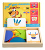 Juego Creativo En Madera Estimulacion Puzzle Geometrico 1
