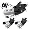Motor Dc 12v Com Caixa De Redução 90 Rpm + Fonte 12v - 3pçs 0
