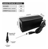 Motor Dc 12v Com Caixa De Redução 90 Rpm + Fonte 12v - 3pçs 2