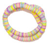 Fio - Miçangas - Pulseiras- Disquinho Borracha- Aprox.400pçs 0