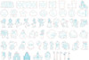 Pack Vectores Corte Laser - 58 Figuras Super Mario 1