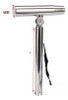 Soporte Elegante Portacañas Regulable Plata Pulido Acero Ino 1