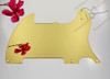 Escudo Telecaster Esquire Espelho Dourado 0