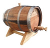 Barril Tonel Carvalho Nacional 3litros Cachaça Pinga Whisky 4