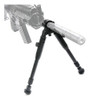 Bipode Táctico Extensible Plegable Para Caño Ultra Liviano 0