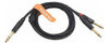 Cable De Conexion Estereo Trs De 14 Pulgadas A Doble Ts Mono 1