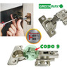 Bisagra Cazoleta 35mm Codo 9 Greenway Mueble De Cocina X100 4