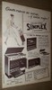 P677 Clipping Publicidad Cocinas Simplex Año 1957 0