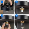 Lava Copas Automático Para Bachas De Cocina Enjuagadora 1