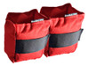 Par De Tobilleras 2 Kg C/u Con Abrojo Pesas Gym Rellenas 0