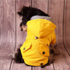Capa De Chuva G Pet Cachorro Grande Capuz Emborrachado 4