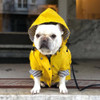 Capa De Chuva G Pet Cachorro Grande Capuz Emborrachado 6