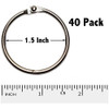 Ganchos De Carpeta 38mm Plateados X 40u 1
