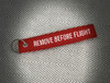 Set De 2 Llaveros Remove Before Flight Tejidos Flexibles 5