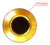 Union De Bronce 1/4 Flare Macho X 1/8 Nptm (rosca Gas) 1