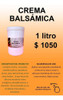 Crema Balsámica 1 Crema Balsámica 1