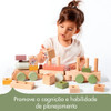 Trenzinho De Madeira Brinquedo De Encaixar Boho Tiny Love 6
