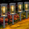 Solarbaby Luces De Camino Solar Al Aire Libre, Paquete De 8 0