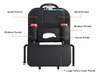 Nautykiks 2pack Backseat Car Seat Organizer Premium Leather 4