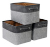Cestas De Almacenamiento Megacra 3 Pack Cestas Estanterías C 0