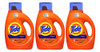 Tide Orig. Detergente Liquido P/ Roupas 1,36l - Kit Com 3 Un 1