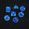 Conjunto De Dados Poliédricos De D D, 10 Caras, D20 Azul Inc 6