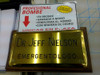Placa Profesional En Bronce Con Bombe 1