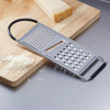 Rallador De Queso Rectangular De Acero Inoxidable Con Mango 4