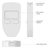 Trezor One Funda Silicona Hardware Wallet Negro Original 6