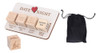 Dice Block Set Wooden Date Night Para Casais 0