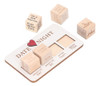 Dice Block Set Wooden Date Night Para Casais 5